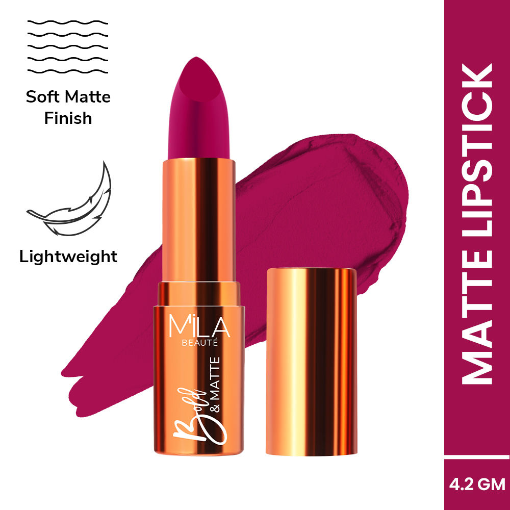 Bold & Matte Long Lasting Highly Pigmented Lipstick - Soul Kiss
