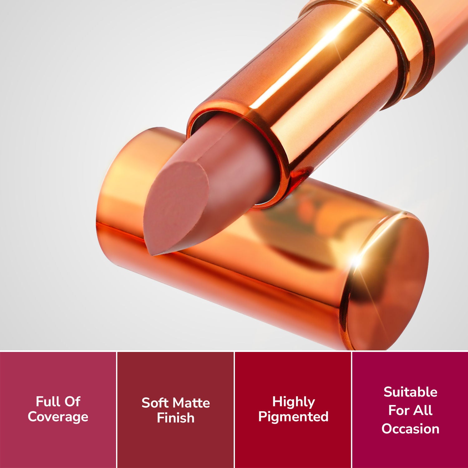 Bold & Matte Long Lasting Highly Pigmented Lipstick