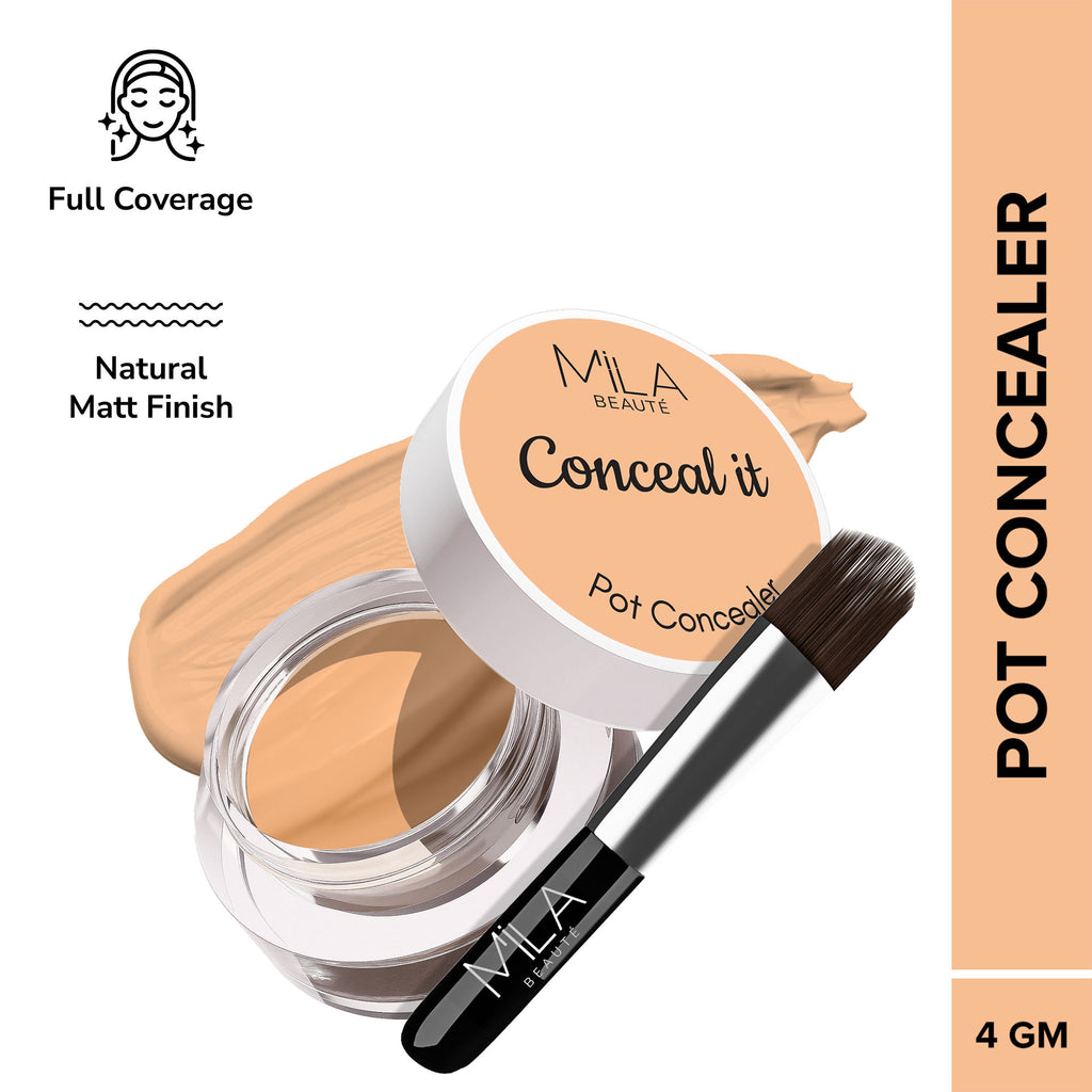 Conceal It Pot Concealer Creamy Matte Finish with SPF 15 - Pure Beige