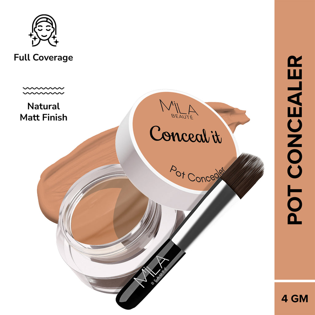 Conceal It Pot Concealer Creamy Matte Finish with SPF 15 - Natural Nude