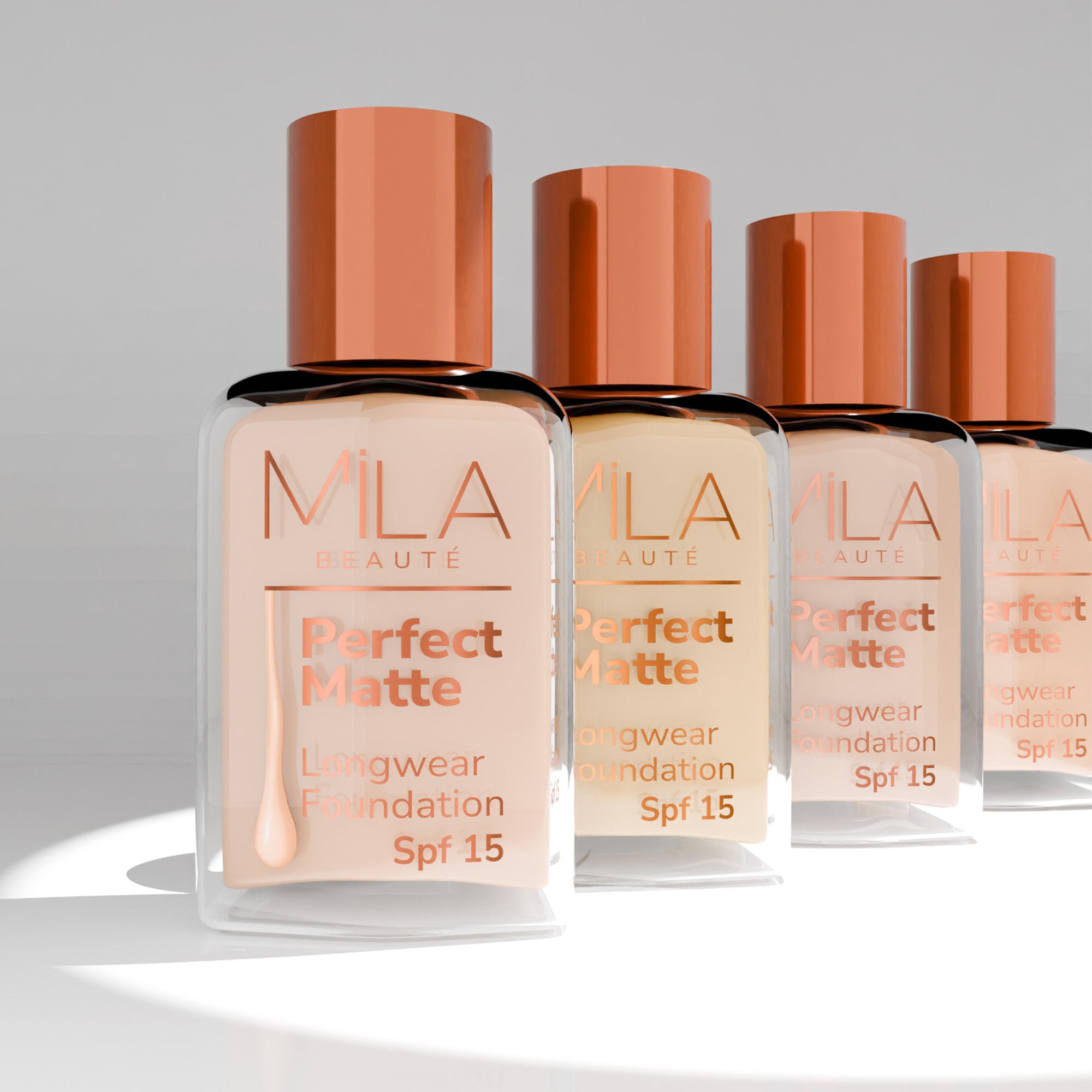 Perfect Matte Longwear Foundation with SPF 15 & Oil Control Formula
