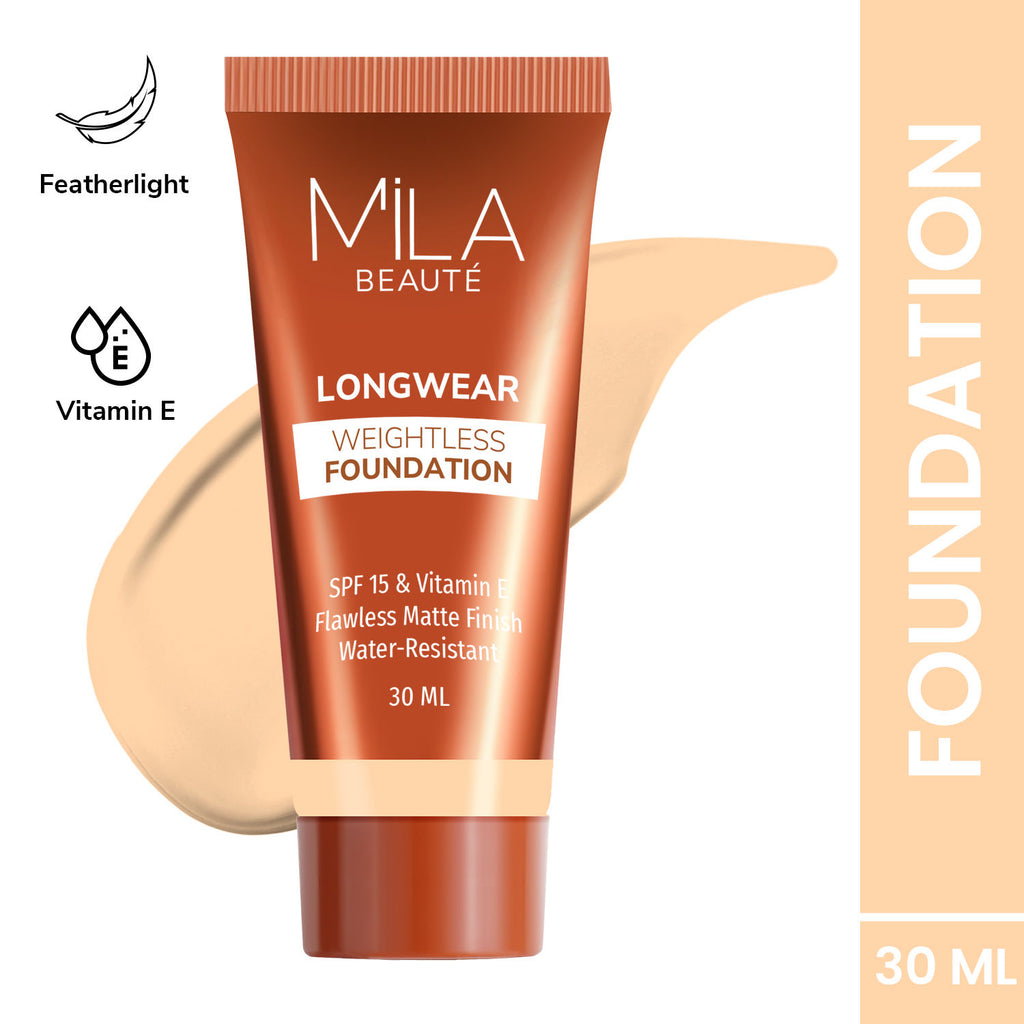 Longwear Weightless Matte Finish Foundation with SPF 15 - Pure Natural