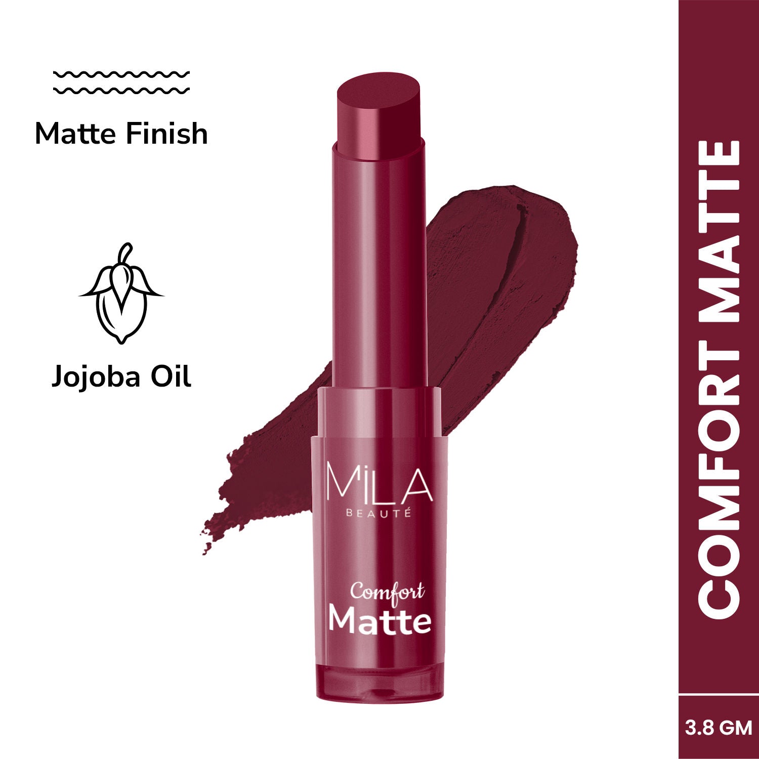 Comfort Matt Lipstick - Deep Wine