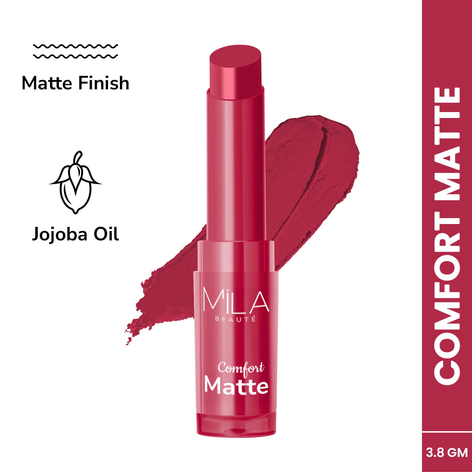 Comfort Matt Lipstick - Magenta Pink