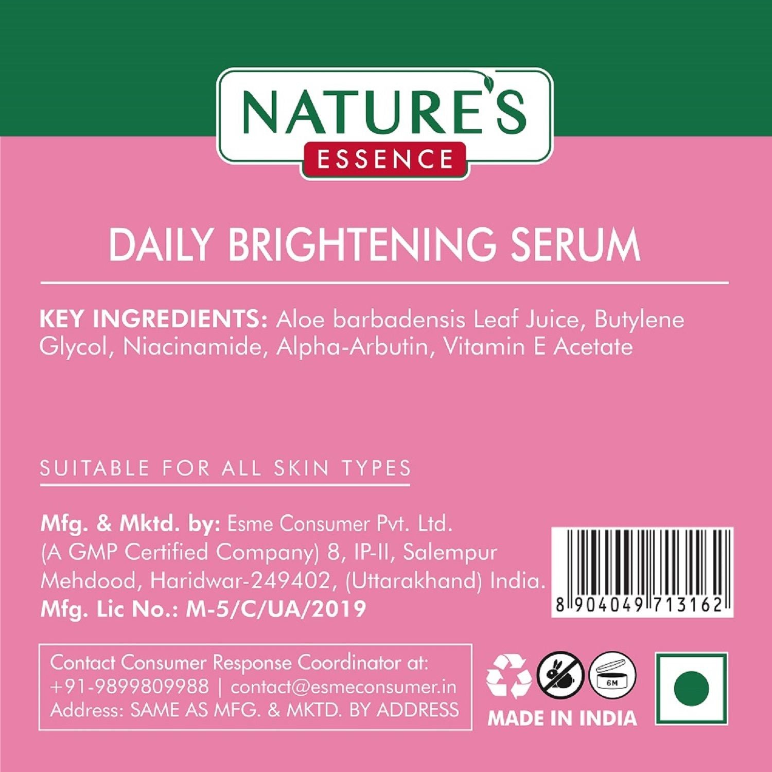 Facialist Daily Brightening Serum with 2% Alpha Arbutin