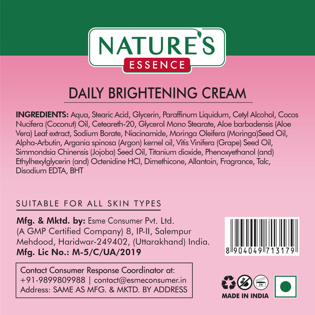 Facialist Daily Brightening Cream with Alpha Arbutin