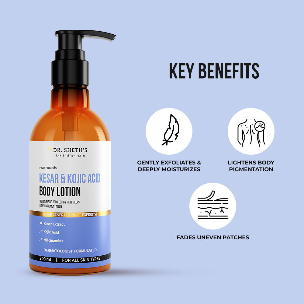 Kesar & Kojic Acid Body Lotion
