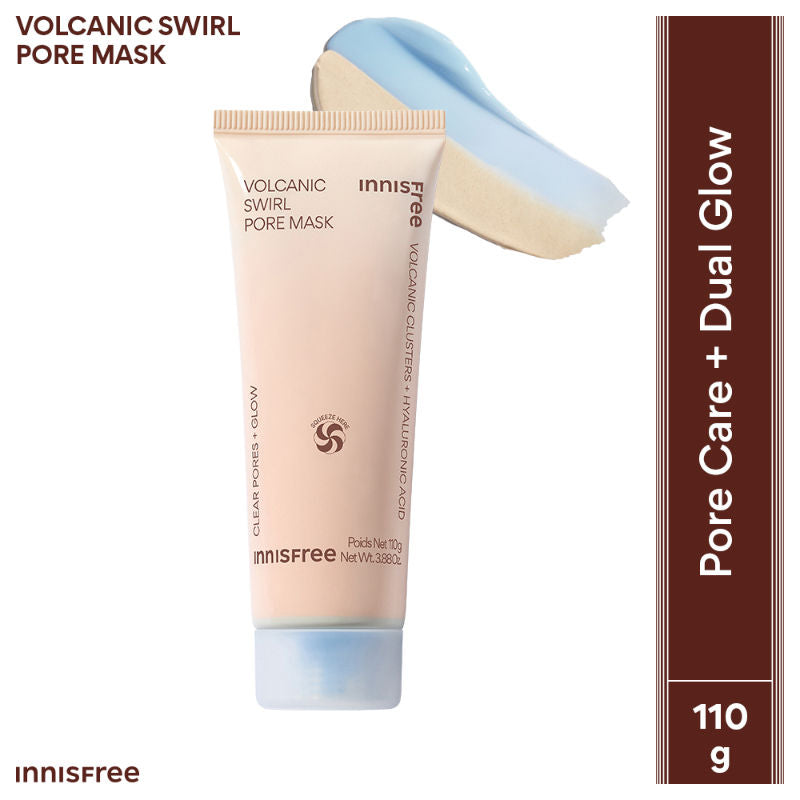 Volcanic Swirl Pore Dual Clay Mask,Daily Pore Care,Hydrating, Oil Control, Glass Skin