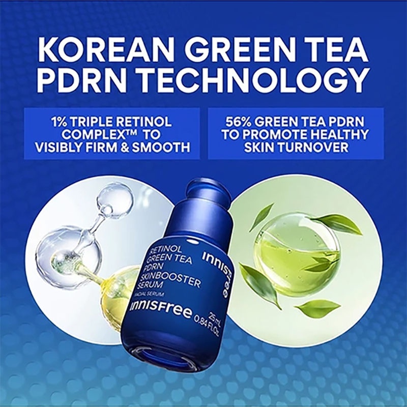 1% Retinol Green Tea VEGAN PDRN Ampoule - Anti-Aging, Brightening & Skin-Soothing Serum