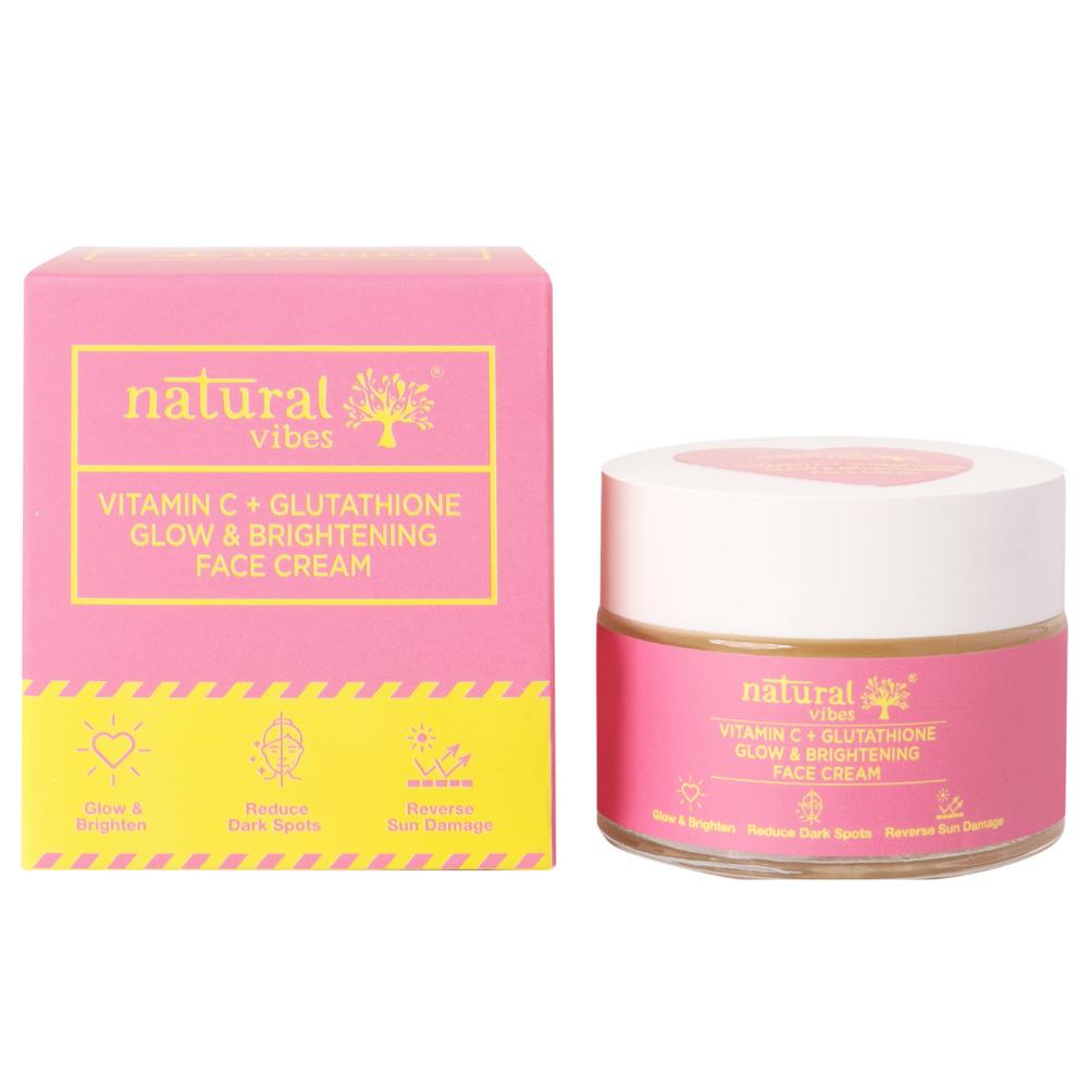 Vitamin C + Glutathione Glow & Brightening Face Cream
