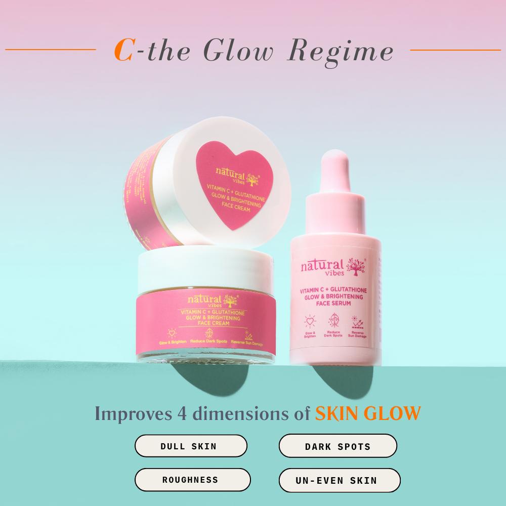 Vitamin C + Glutathione Glow & Brightening Face Cream
