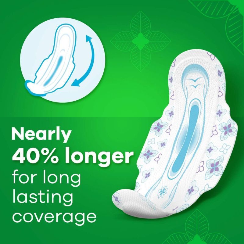 Day & Night Sanitary Pads with dry topsheet - 100 Ultra Clean XL+ 44 Bindazzz Night XL+ Pads