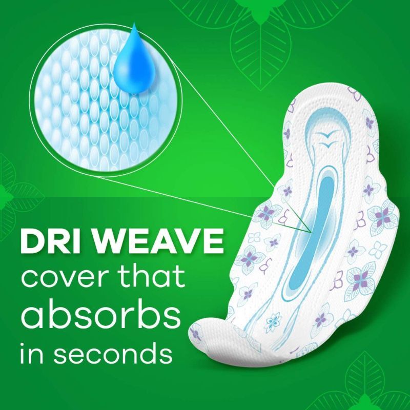 Day & Night Sanitary Pads with dry topsheet - 100 Ultra Clean XL+ 44 Bindazzz Night XL+ Pads