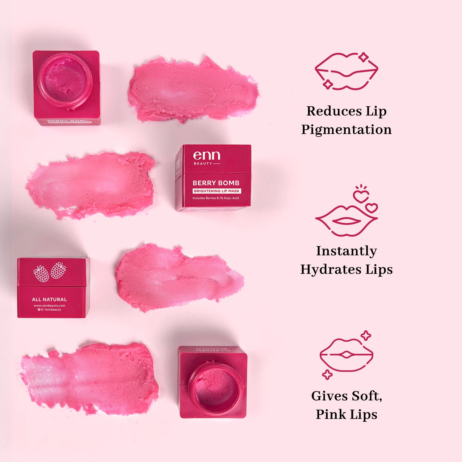 Berry Bomb Brightening Lip Mask