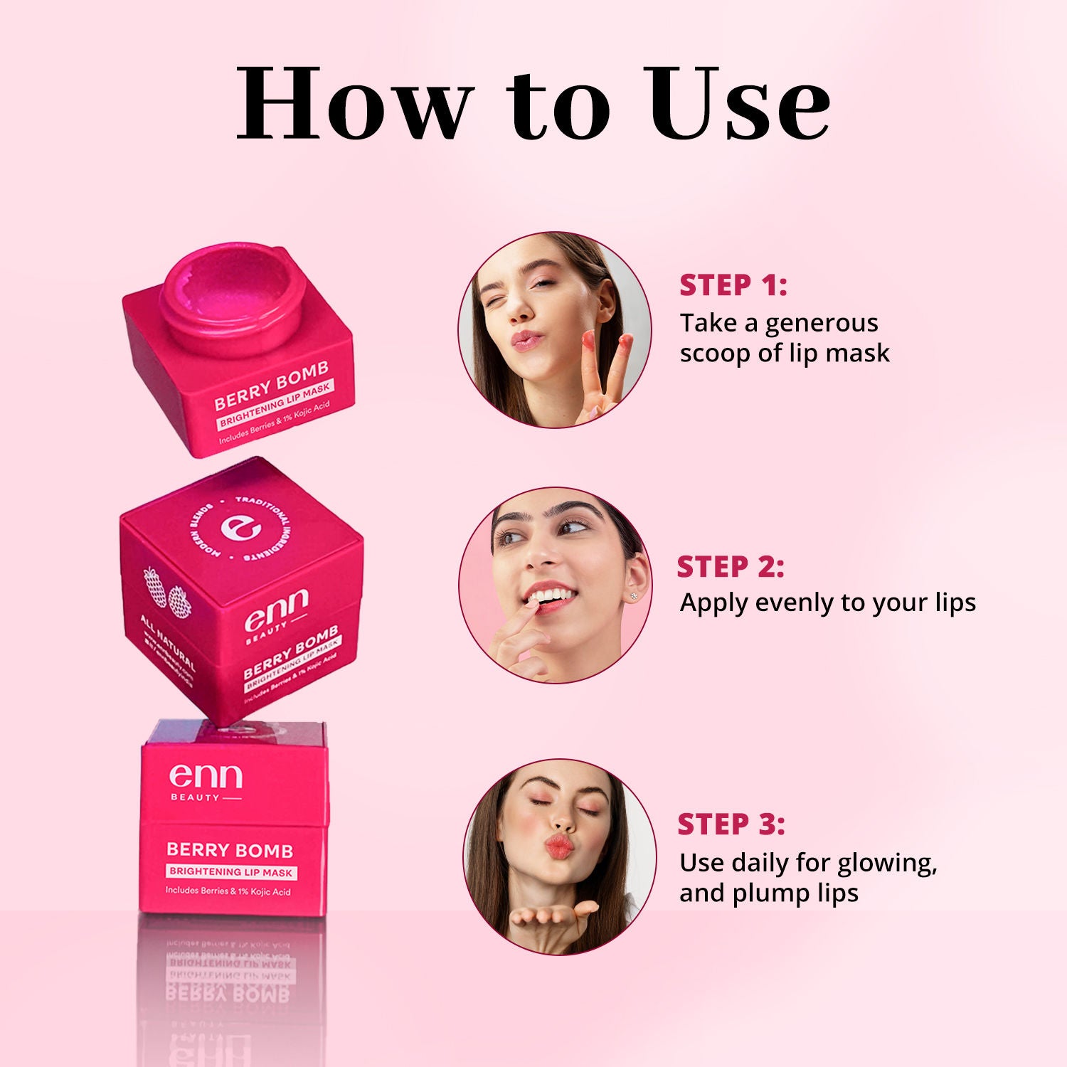 Berry Bomb Brightening Lip Mask