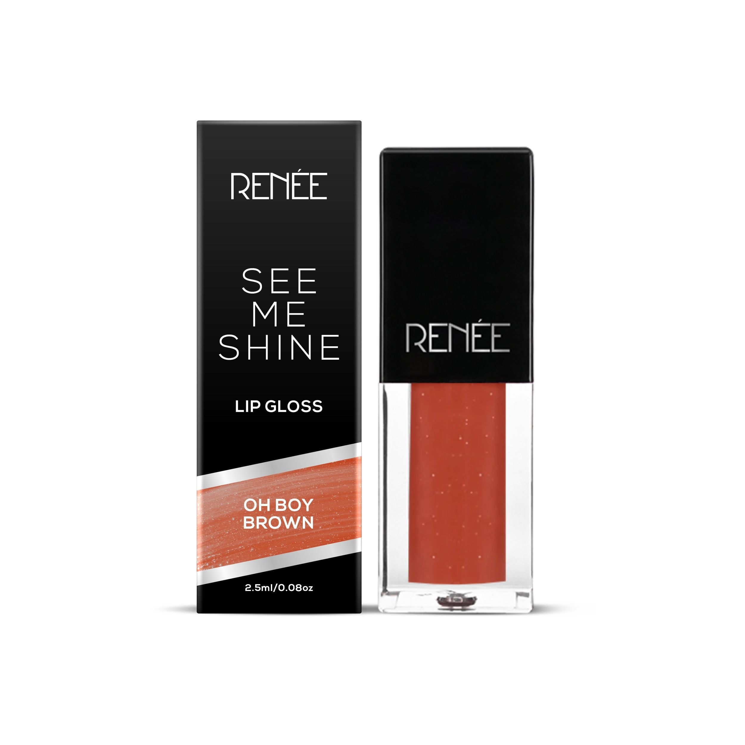 See Me Shine Lip Gloss - Oh Boy Brown