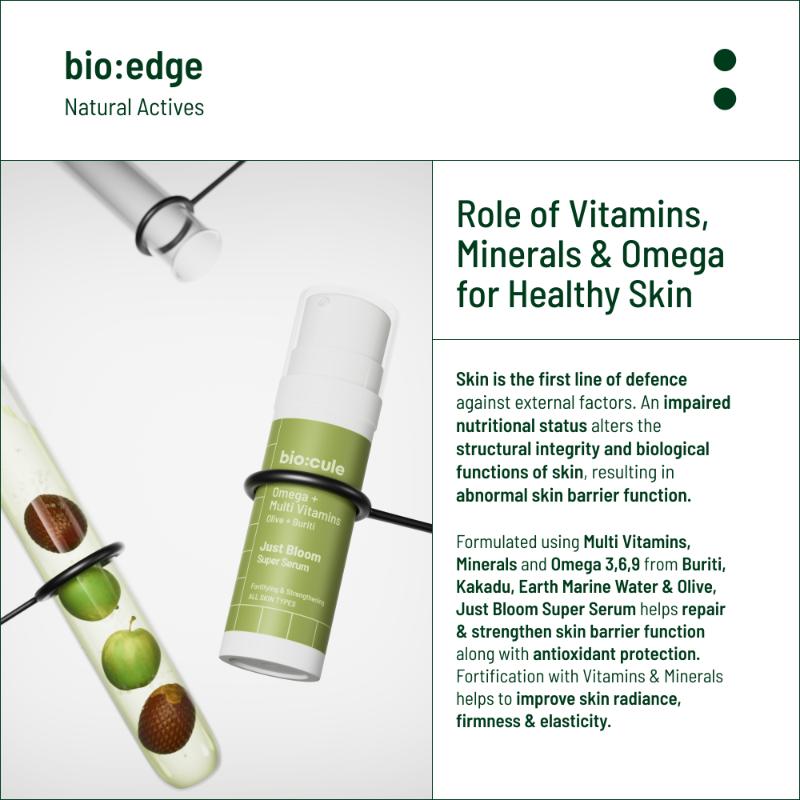Just Bloom Super Serum With Omega & Multivitamins