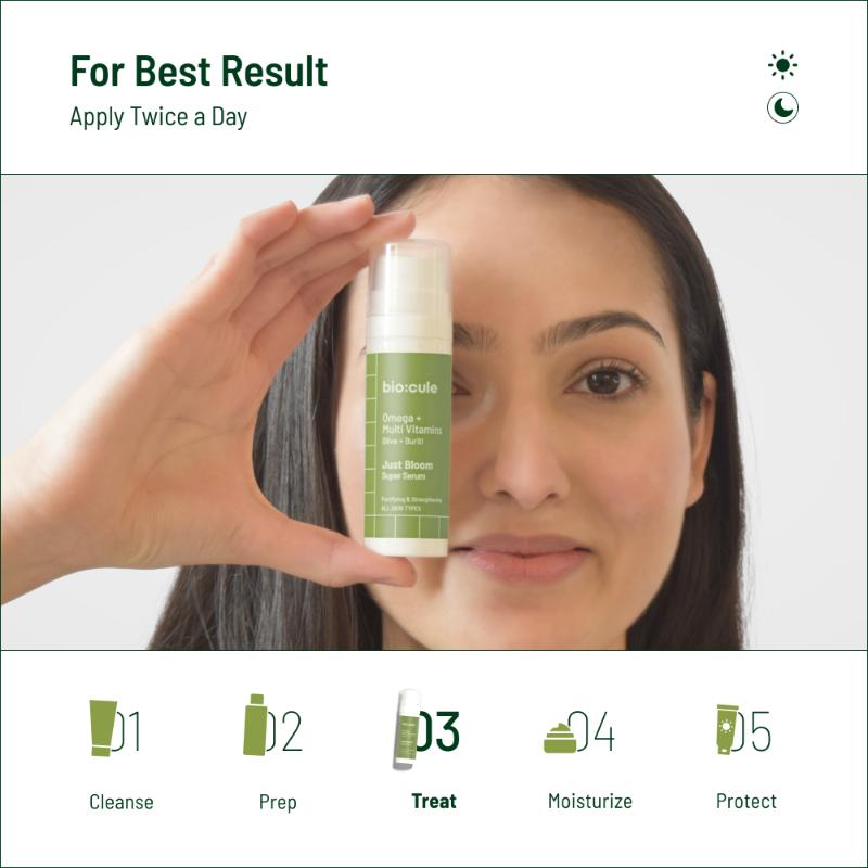 Just Bloom Super Serum With Omega & Multivitamins