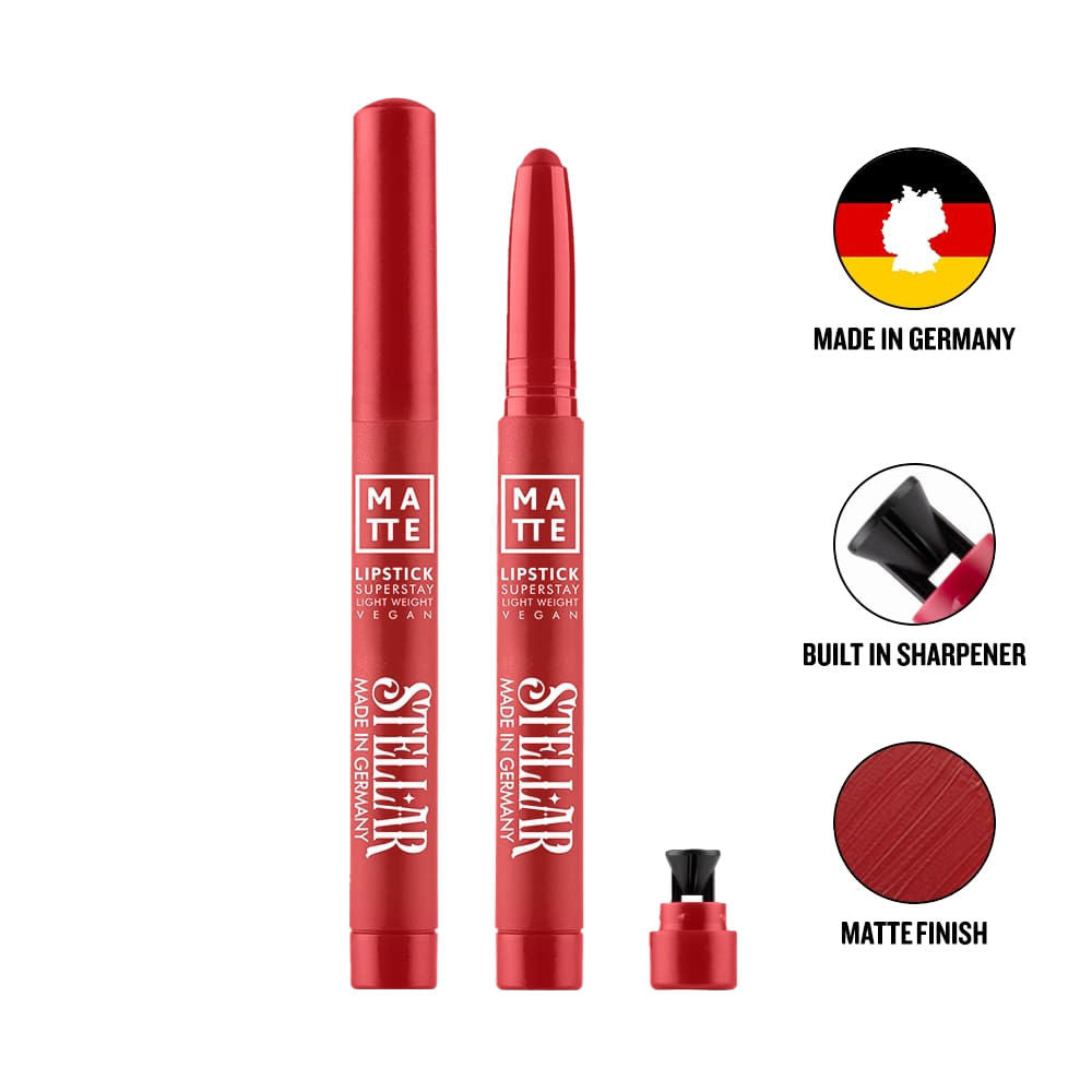 Stellar Matte Lipstick - Cherry Crush G405
