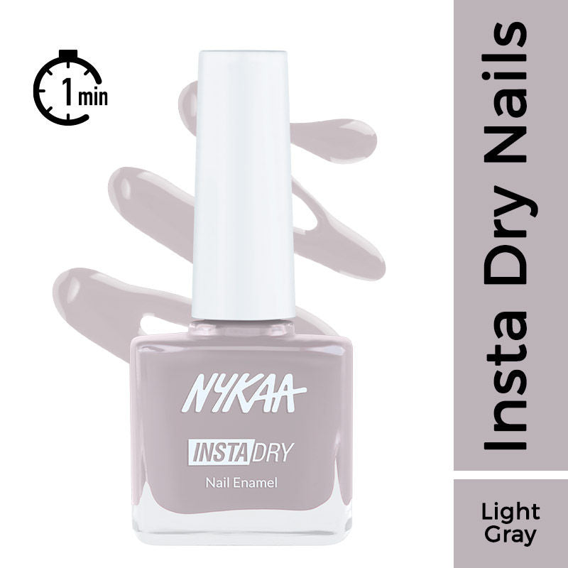 Insta Dry Fast Drying Nail Enamel Polish - Grey GIF - 352