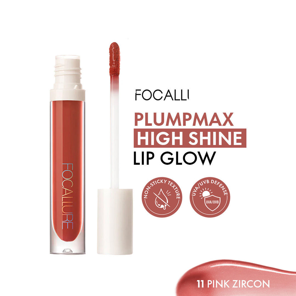 FA153 Plumpmax High Shine Lip Glow - Pink Zircon