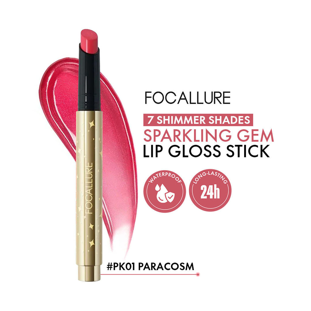FA-L17 Sparkling Gem Lip Gloss Stick - Paracosm