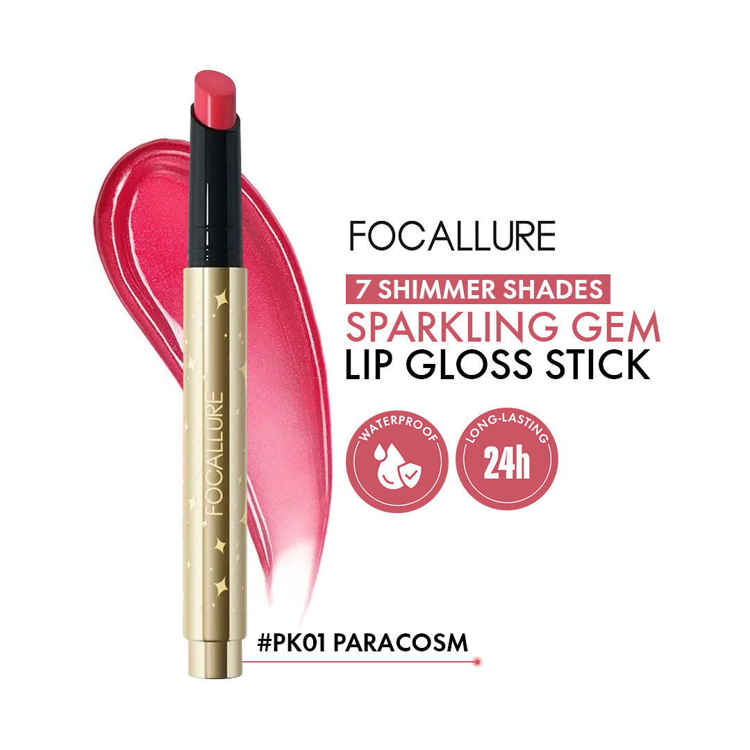 FA-L17 Sparkling Gem Lip Gloss Stick - Paracosm
