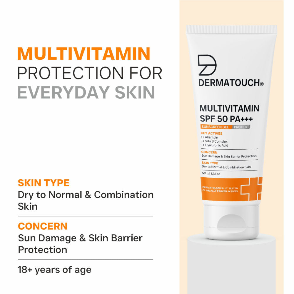 Multivitamin SPF 50 PA+++ Sunscreen Gel