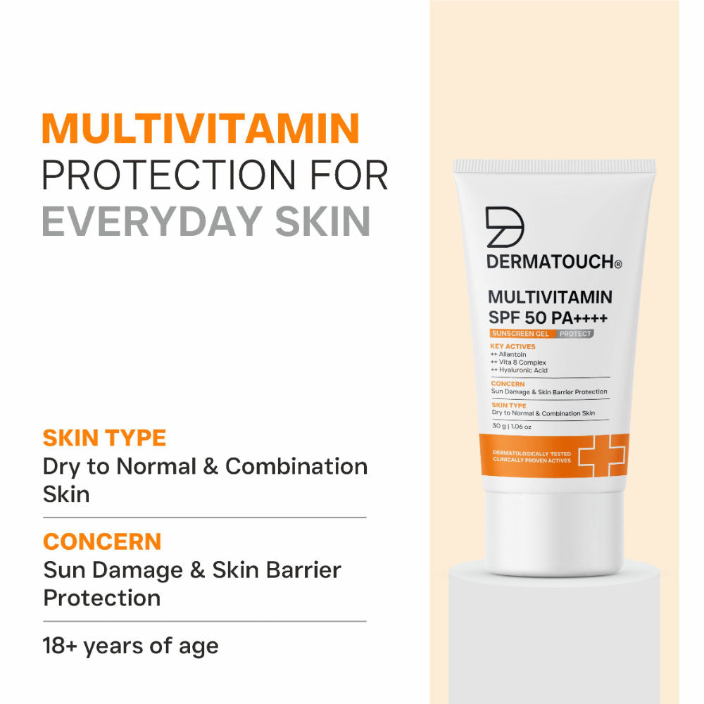 Multivitamin SPF 50 PA+++ Sunscreen Gel