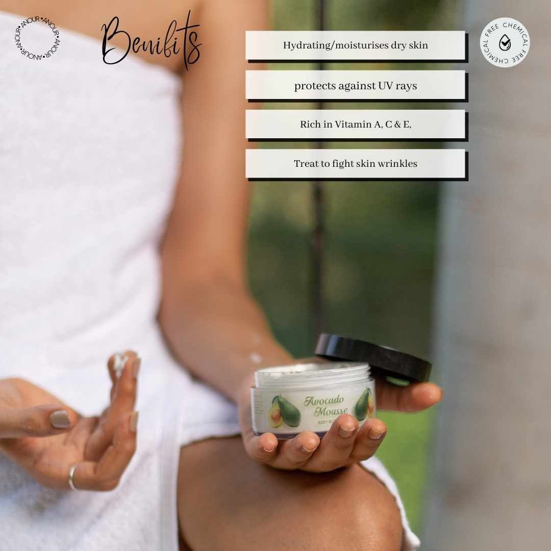 Avocado Mousse Body Butter Infused With Buttery Goodness