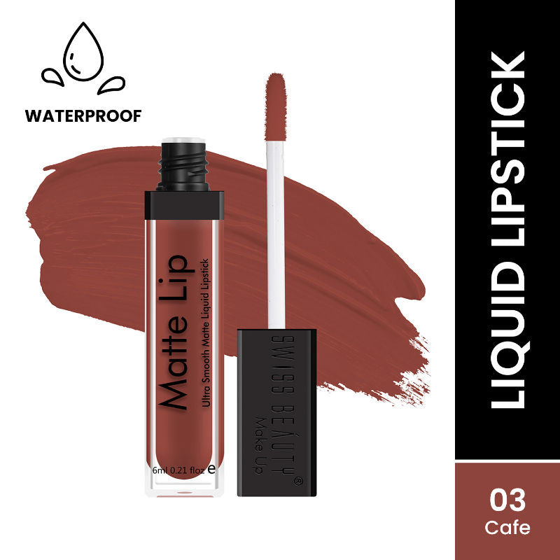 Ultra Smooth Matte Liquid Lipstick - 3 Caf