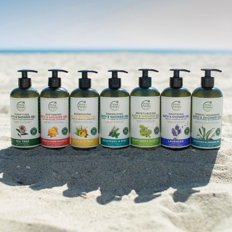 Pure Rosemary & Mint Energizing Bath & Shower Gel
