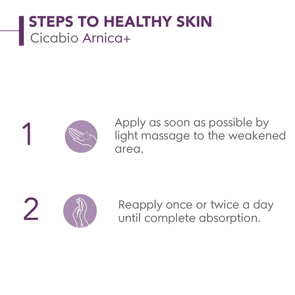 Cicabio Arnica+ SOS Quickly Repairs and Soothes Skin Damage