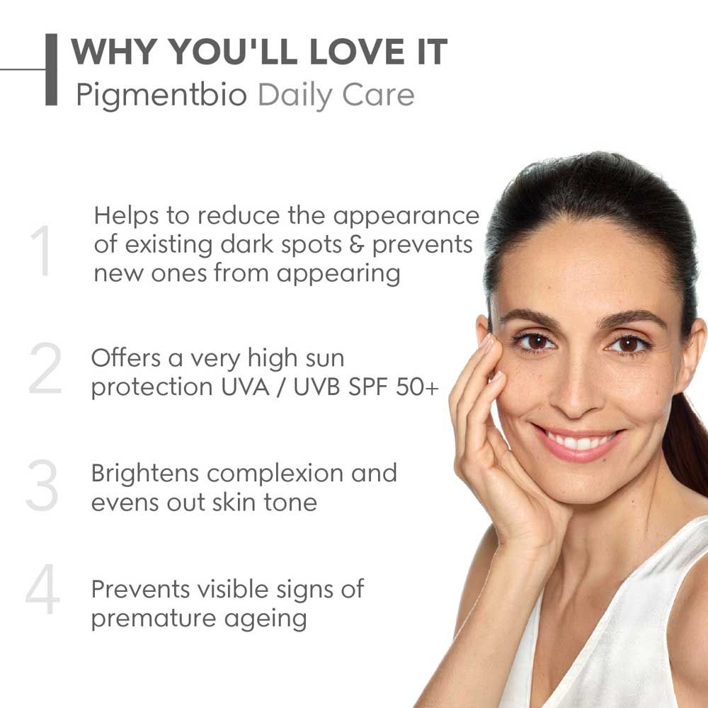 SPF 50+ Brightening Sunscreen - Pigmentbio Daily Care