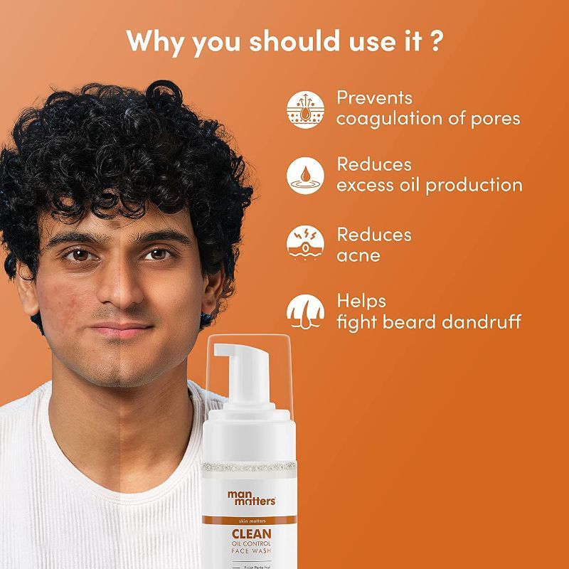 Oil Control - Acne & Pimples Face Wash For Men