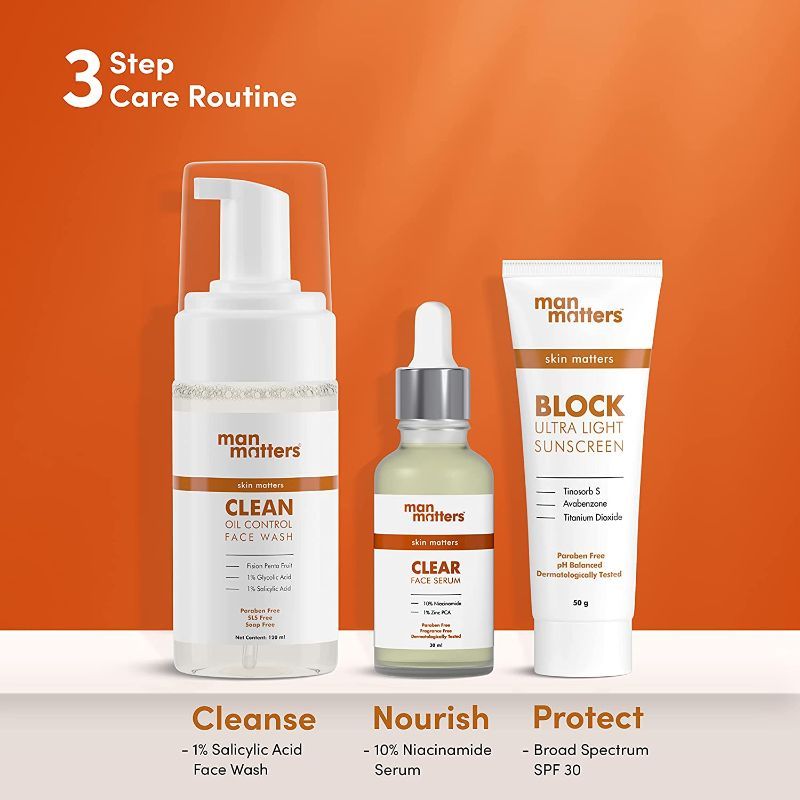 Oil Control - Acne & Pimples Face Wash For Men