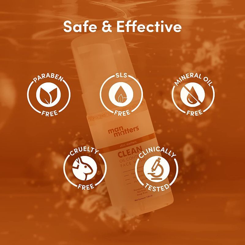 Oil Control - Acne & Pimples Face Wash For Men