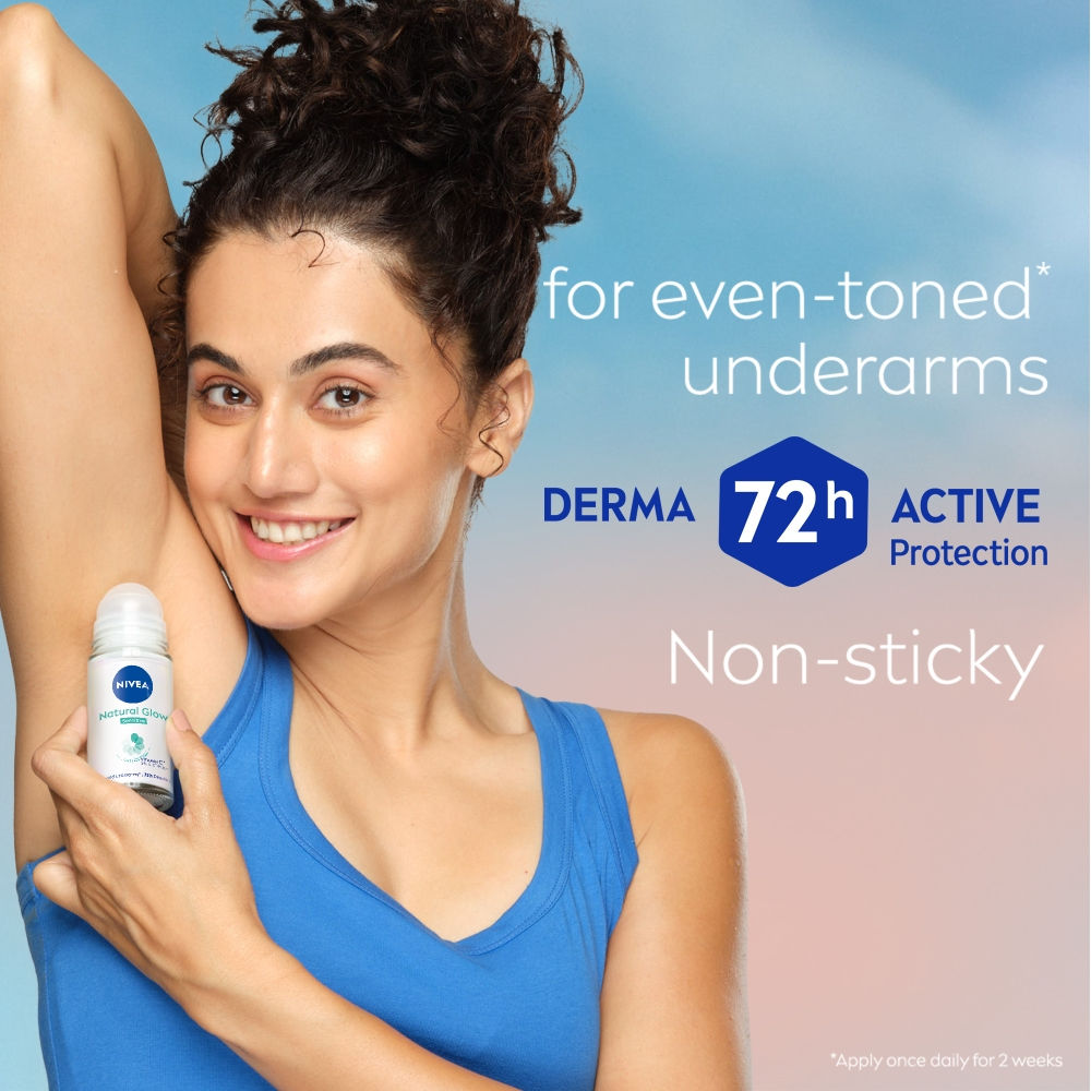 Natural Glow Sensitive 72H Deodorant Roll
