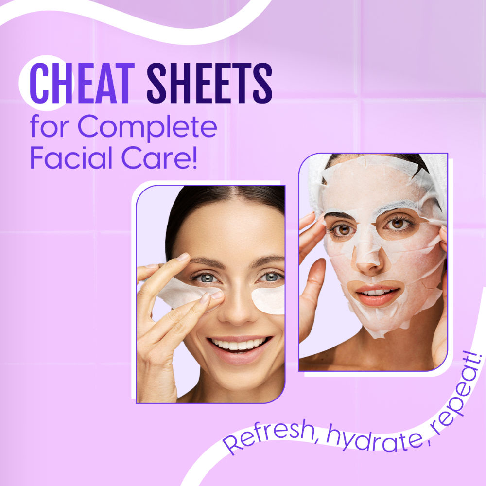 Diy Facial Sheet Masks & Under Eye Patches For Hydration & Dark Circles
