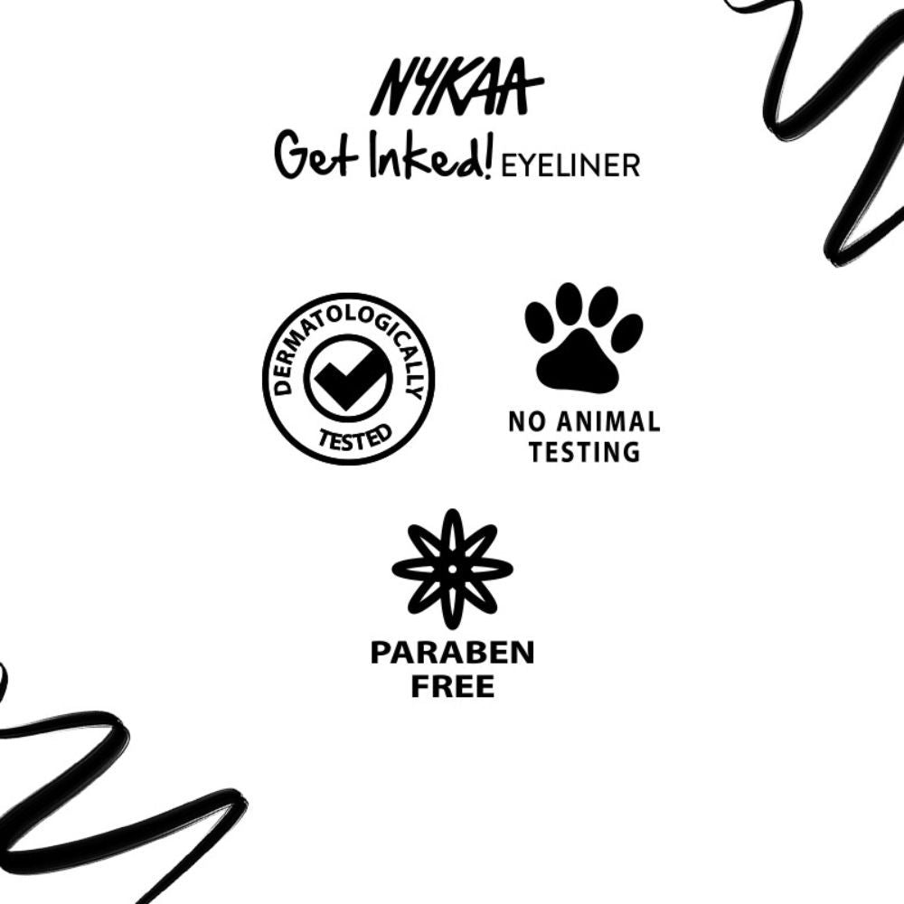 Nykaa Get Inked! Sketch Eyeliner Pen - Onyx 01