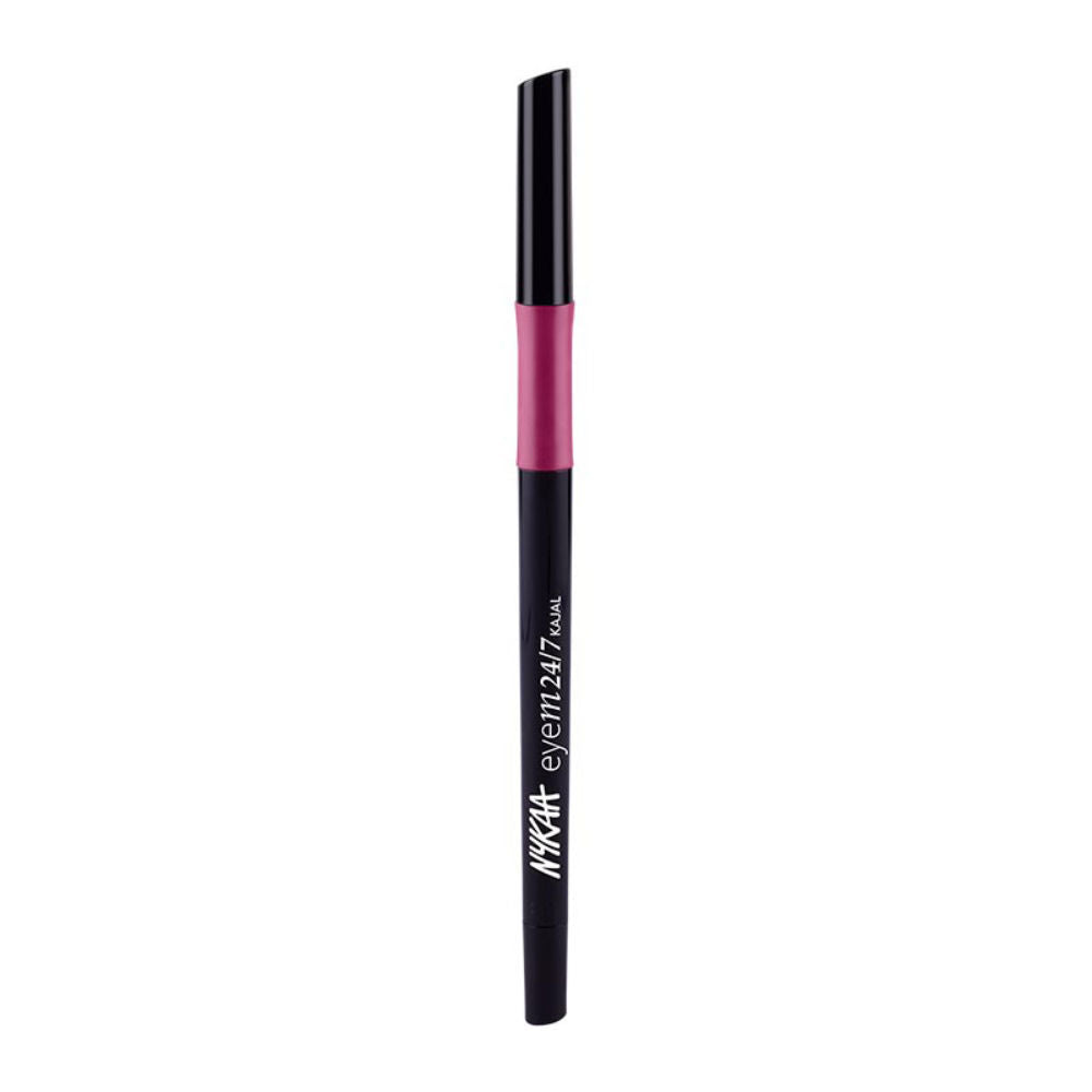 Nykaa Eyem24/7 Smudgeproof Kajal Eyeliner - Ebony Soul 01 (Black)