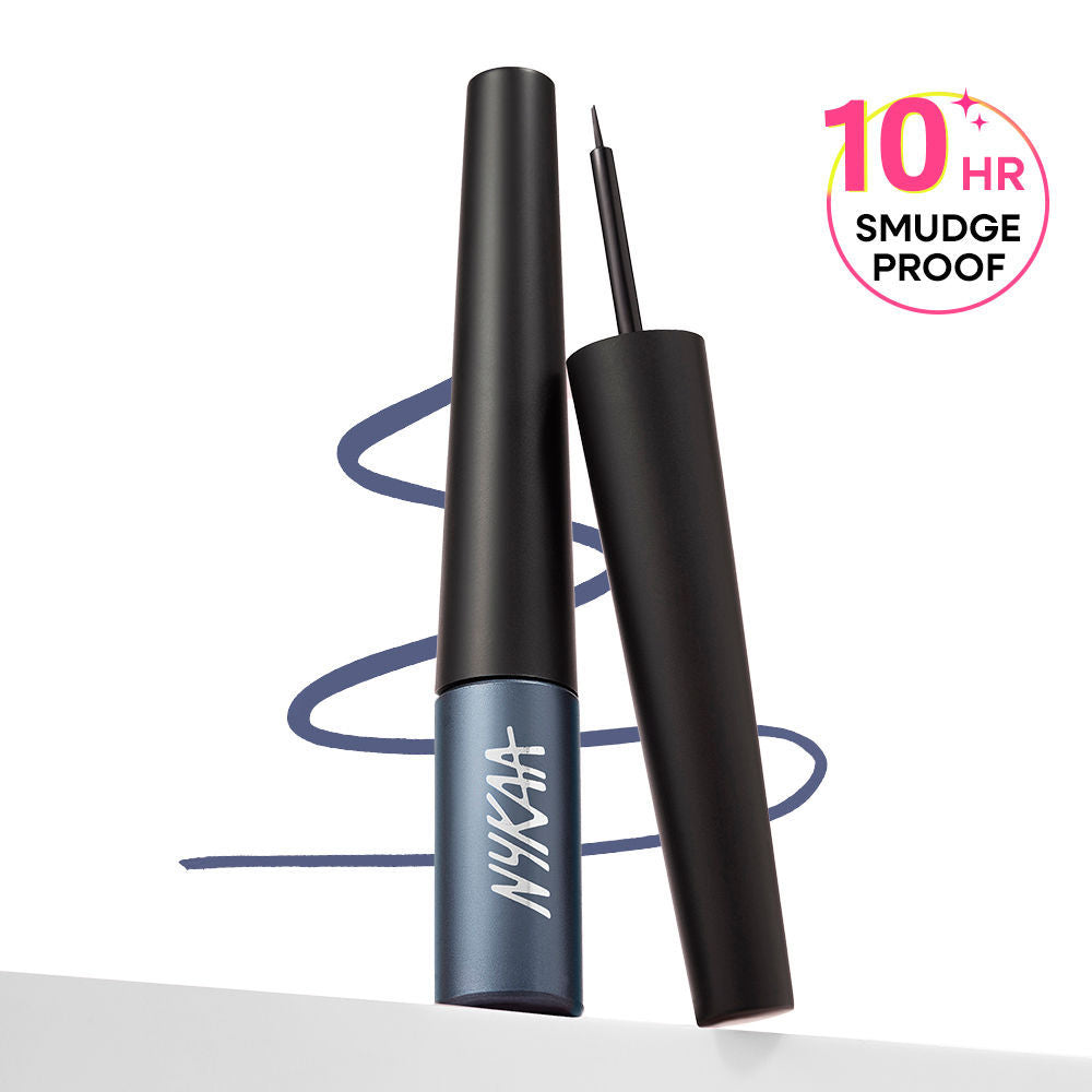 GLAMOReyes Coloured Liquid Eyeliner - 01 Stormy Sky