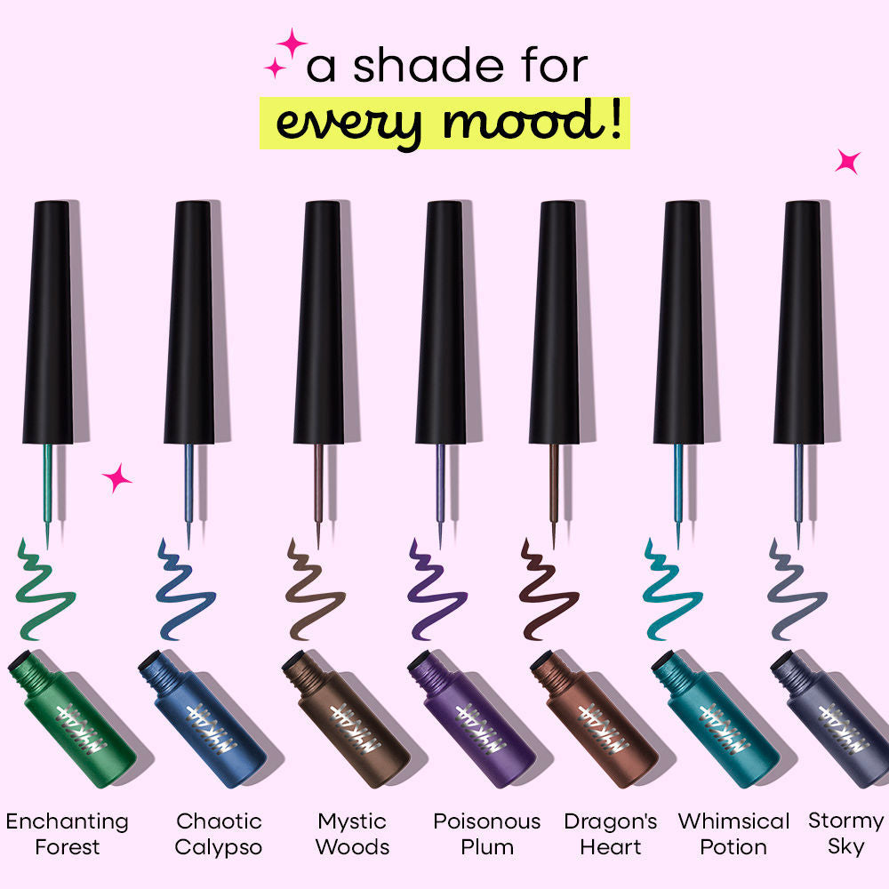 GLAMOReyes Coloured Liquid Eyeliner
