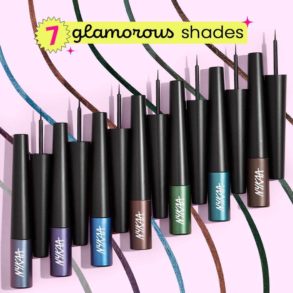 GLAMOReyes Coloured Liquid Eyeliner