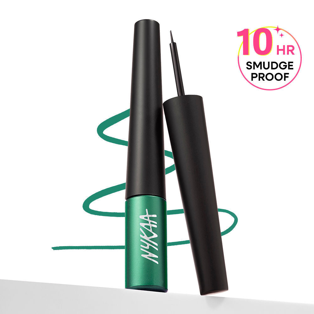 GLAMOReyes Coloured Liquid Eyeliner - 03 Enchanting Forest