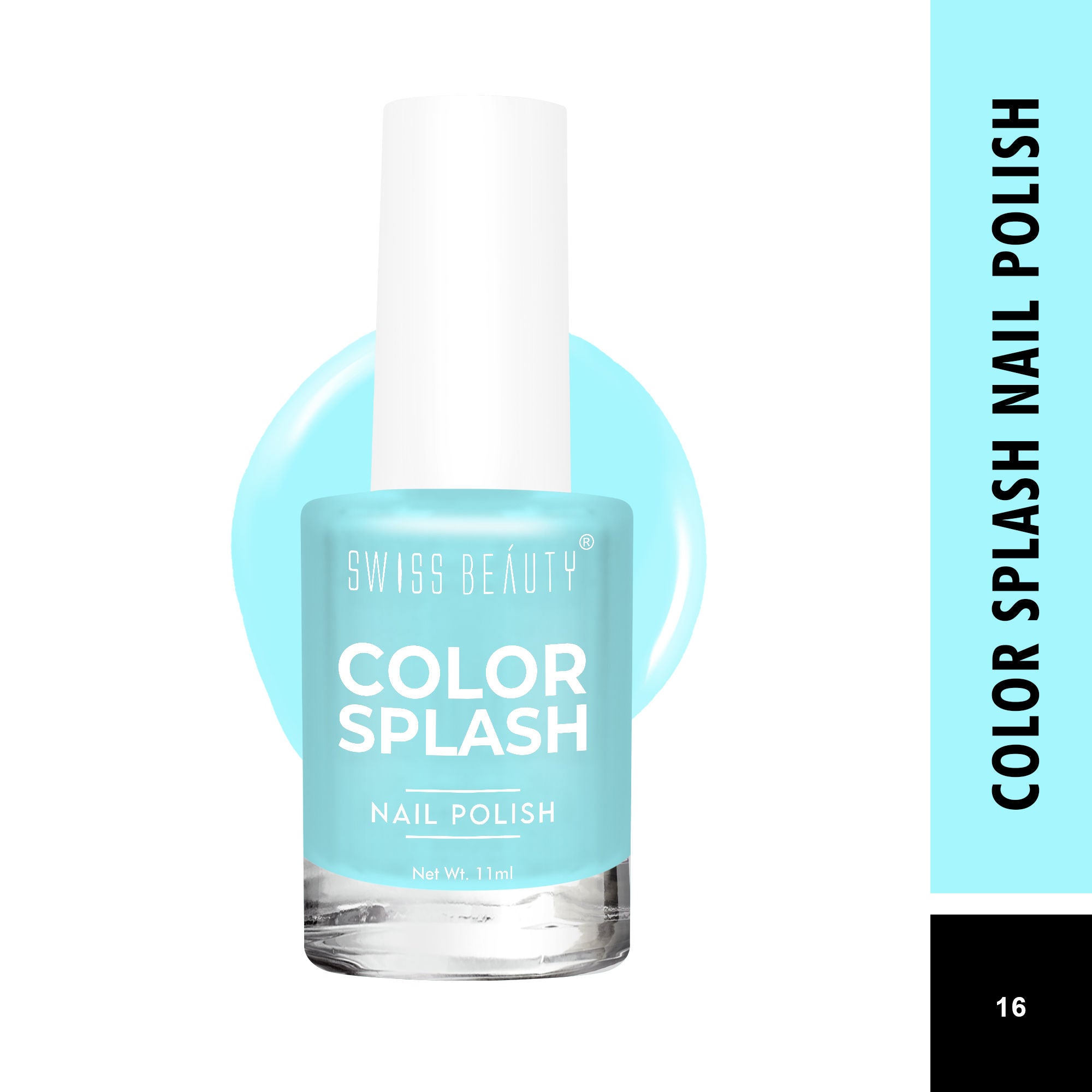 Color Splash Nail Polish - Shade-16
