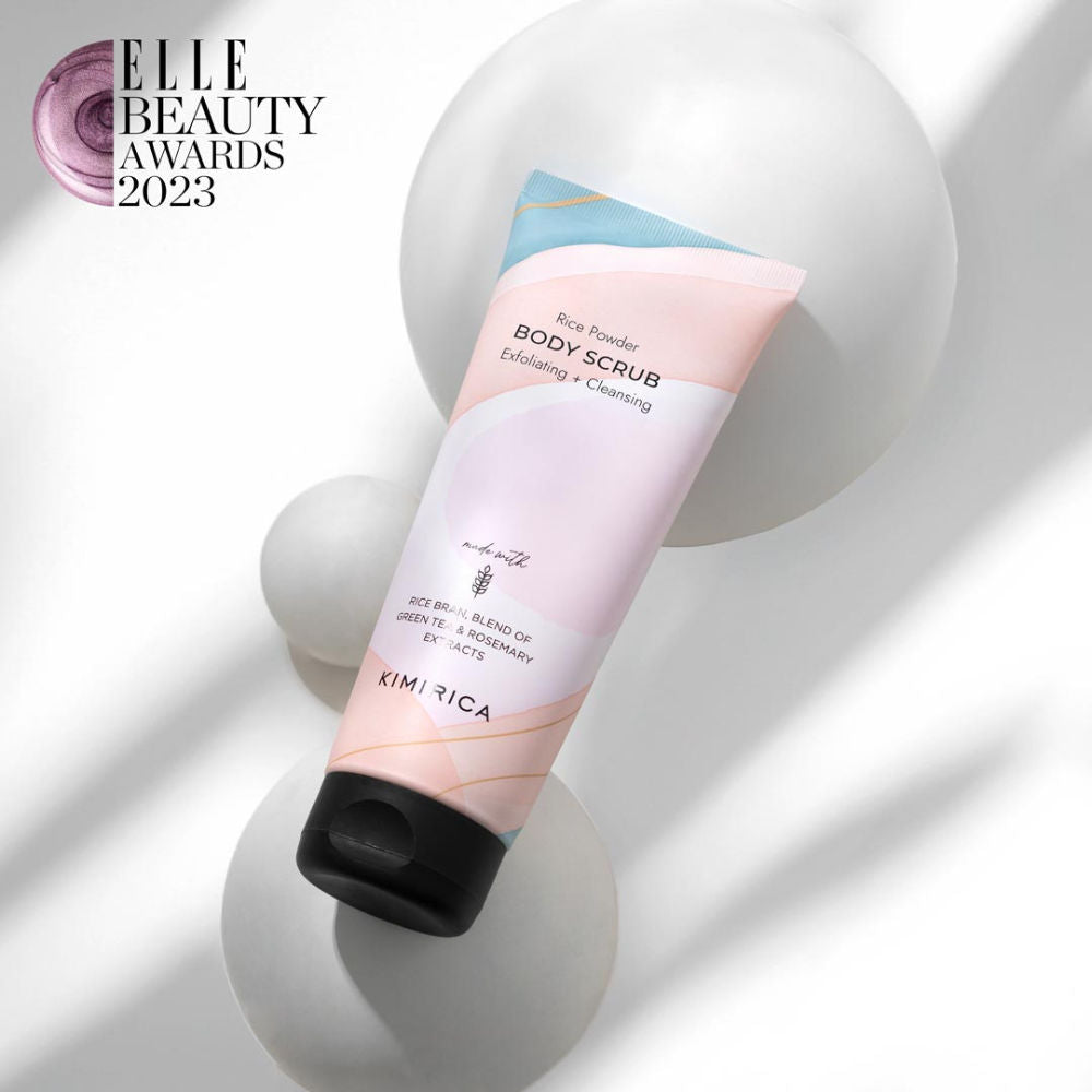 Exfoliating, Cleansing & Moisturising Rice Powder Body Scrub Tube