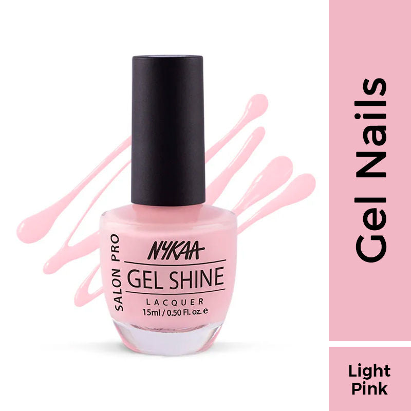 Nykaa Salon Pro Shine Gel Nail Polish - Florence Spritz 51 - San Fran Mood 209