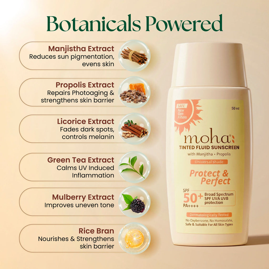 Tinted Fluid Sunscreen SPF 50 PA++++