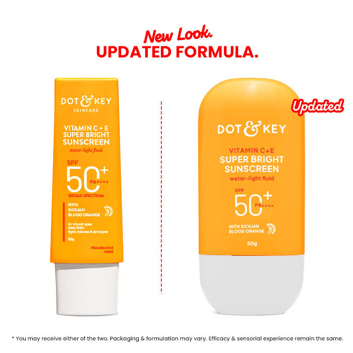Vitamin C + E Super Bright Sunscreen, SPF 50+ PA++++ In-Vivo Tested